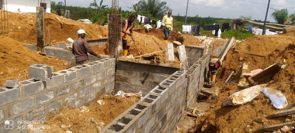 Placeholder — Navy Hostel concrete works